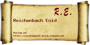 Reichenbach Enid névjegykártya